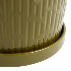 Elements Sculpted Green Footed Planter -outdoor lighting Sales Store 30765387 alt04