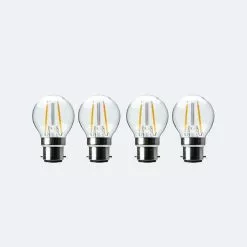 Status 2.5W Filament SES Mini Globe 4 Pack -outdoor lighting Sales Store 30767628 alt04