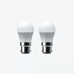 Status 5.5W Pearl BC Mini Globe Bulb 2 Pack -outdoor lighting Sales Store 30767653 alt04