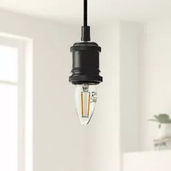 Status 2.5W Filament SES Candle Bulb 2 Pack