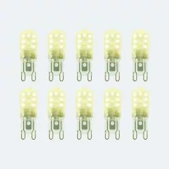 Status 2.2W Clear G9 Capsule Bulb 10 Pack