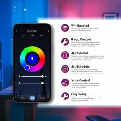 Status SMART 9W Colour Changing BC GLS -outdoor lighting Sales Store 30767708 alt04