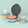 G&P Sorbet Blue Mini Waffle Maker