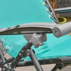 Dunelm Helsinki Lounger Teal Twin Pack -outdoor lighting Sales Store 30788997 alt03