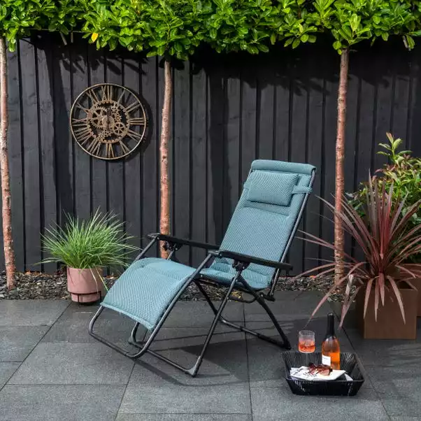 Dunelm Amsterdam Pacific Blue Lounger 1 Dunelm Amsterdam Pacific Blue Lounger