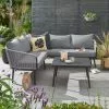 Dunelm Crescent 5 Seater Corner Sofa Set