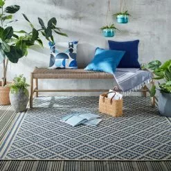 Flair Moretti Indoor Outdoor Square Rug