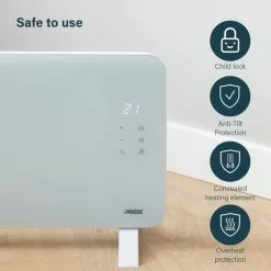 Princess 2000W Smart Glass Panel Heater -outdoor lighting Sales Store 30789712 alt02