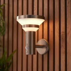 Vogue Lighting Vogue Leif Outdoor Solar PIR Wall Light -outdoor lighting Sales Store 30789771 alt02