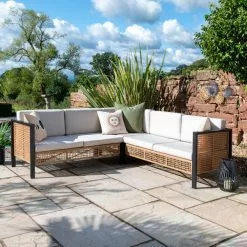 Dunelm Sulu 5 Seater Corner Sofa Set -outdoor lighting Sales Store 30790990 alt03