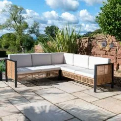 Dunelm Sulu 5 Seater Corner Sofa Set -outdoor lighting Sales Store 30790990 alt04