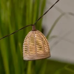 Churchgate Grey Polyrattan 10L String Lights Solar -outdoor lighting Sales Store 30792765 alt02