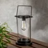 Dunelm Smart Industrial Silver Solar Lantern