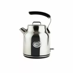 Dunelm Retro Stainless Steel Kettle 1.7L -outdoor lighting Sales Store 30794944 alt03
