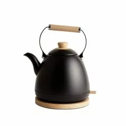 Dunelm Churchgate Matt Black Kettle 1.7L -outdoor lighting Sales Store 30794947 alt03