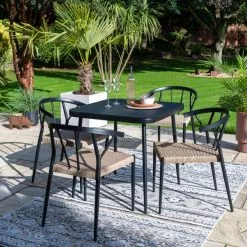 Dunelm Otta Dining Set Of 4