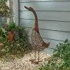 Dunelm Rusty Metal Duck Large Ornament
