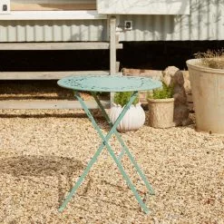 Dunelm Churchgate Green Metal Bistro Set -outdoor lighting Sales Store 30795661 alt02