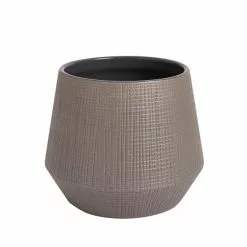 Dunelm Matt Grey Ceramic Plant Pot -outdoor lighting Sales Store 30797261 alt02