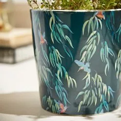 Natural History Museum Kingfisher Small Plant Pot -outdoor lighting Sales Store 30798449 alt02