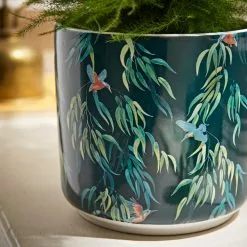 Natural History Museum Kingfisher Plant Pot Large -outdoor lighting Sales Store 30798450 alt02