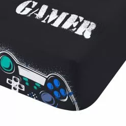 Catherine Lansfield Game Over 25cm Fitted Sheet -outdoor lighting Sales Store 30816900 alt02