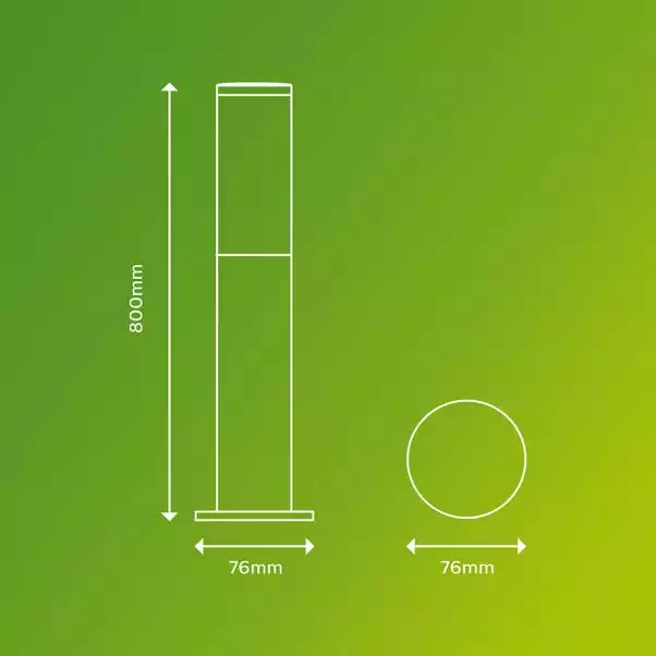Philips Uthrecht Integrated LED Outdoor Post Light 3 Philips Uthrecht Integrated LED Outdoor Post Light - Image 3