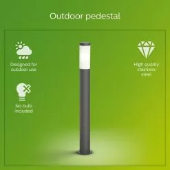 Philips Uthrecht Integrated LED Outdoor Post Light 8 Philips Uthrecht Integrated LED Outdoor Post Light -outdoor lighting Sales Store 30838314 alt03