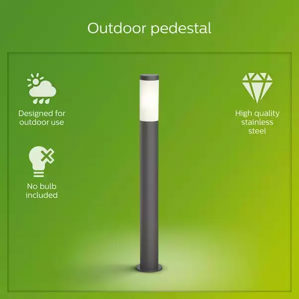 Philips Uthrecht Integrated LED Outdoor Post Light 4 Philips Uthrecht Integrated LED Outdoor Post Light - Image 4