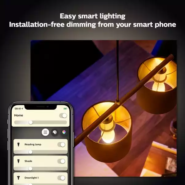 Philips HUE Smart 5.5 Watt SES LED Dimmable Candle Bulb 2 Pack 2 Philips HUE Smart 5.5 Watt SES LED Dimmable Candle Bulb 2 Pack - Image 2