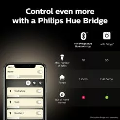 Philips HUE Smart 5.5 Watt SES LED Dimmable Candle Bulb 2 Pack 11 Philips HUE Smart 5.5 Watt SES LED Dimmable Candle Bulb 2 Pack -outdoor lighting Sales Store 30838353 alt05