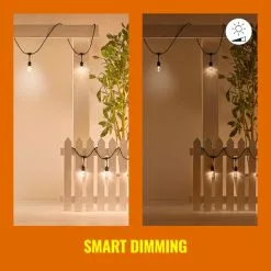 WiZ Connected WiZ 48ft Smart Ambient Outdoor String Lights -outdoor lighting Sales Store 30838383 alt06